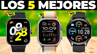 Los MEJORES SMARTWATCH BARATOS de 2024  TOP 5 RELOJES INTELIGENTES CALIDAD PRECIO [upl. by Rosemary]