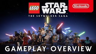 LEGO Star Wars The Skywalker Saga  Gameplay Overview Trailer  Nintendo Switch [upl. by Eyllom]