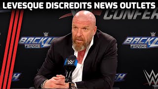 Reactions to Paul Levesques criticisms of Fightful amp PWInsider amid GulakRousey questioning [upl. by Yesac596]