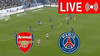 🔴Arsenal vs PSG LIVE  UEFA Champions League 2425  PES 21 Video Simulation And Live Score [upl. by Hazard]