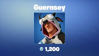 Guernsey  Fortnite OutfitSkin [upl. by Phira684]