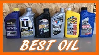 Synthetic Motor Oil Comparison  Which Engine Oil is Best [upl. by Airla]