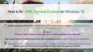 Ark survival evolved Windows 10 Fix Line 2131  KERNELBASEdll [upl. by Ridan826]