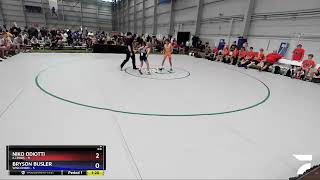 88 Lbs Round 1 8 Team  Niko Odiotti Illinois Vs Bryson Busler Wisconsin C097 [upl. by Ahset]