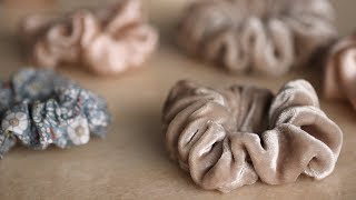 How to Make a Scrunchie  Martha Stewart [upl. by Vanthe]