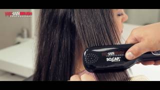 Vapo Hair Brush  Spazzola a vapore Socap [upl. by Adnorrahs]