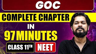 GOC in 97 Minutes  Full Chapter Revision  Class 11 NEET [upl. by Mccandless]