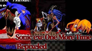 Sonic exe One More Time Repixeled  Gameplay [upl. by Priestley]