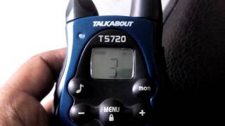 Motorola walkie talkie t5720 [upl. by Aitnas]