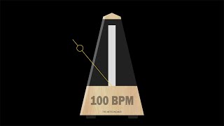 100 BPM Metronome [upl. by Holub]