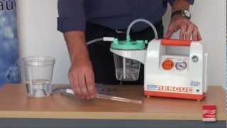 Operating a Portable Suction Pump  Demonstration [upl. by Liana]