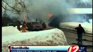 Burrillville house explosion [upl. by Tolmann]