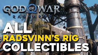 God Of War Ragnarok Radsvinns Rig All Collectible Locations [upl. by Ahseekan]