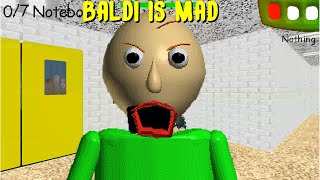 Baldi Mad  Baldis Basics Mod [upl. by Alphonsine225]