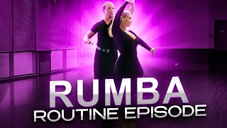 Rumba Basic amp Rumba Advanced Routine  Ballroom Mastery TV [upl. by Viva]