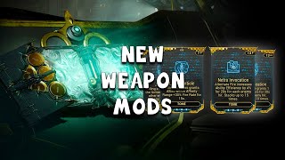 Warframe  THE NEW TOME MODS FOR THE GRIMOIRE ARE INSANE [upl. by Ayeka]