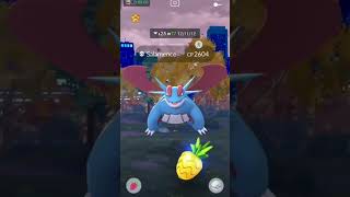 mega salamence 😱💪✅raid battle [upl. by Greenwood]