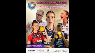 COPA NACIONAL DE VÔLEI  SESCFLAMENGO X GERDAU MINAS [upl. by Nwatna]