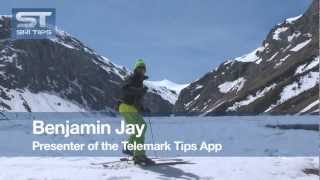 SkiTips Video Blog  Telemark Skiing in Powder [upl. by Amice]