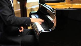 At The Estonia Piano Factory  A Rachmaninoff Etude [upl. by Neerom]