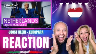 🇮🇹 ITALIAN REACTION Joost Klein  Europapa Netherlands 🇳🇱 Eurovision 2024 subtitle [upl. by Rie834]