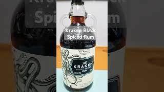 Kraken Black Spiced Rum special shorts shortsviral trending liquor [upl. by Oluap]