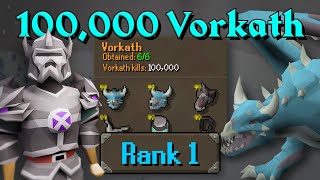 Loot from 1 Year of Vorkath 4000 Hours [upl. by Sedda]