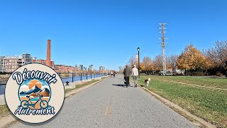 Balade à vélo le long du canal Lachine  Montréal Canada  3 novembre 2024 [upl. by Squier725]