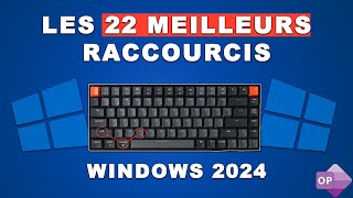 Les 22 Raccourcis Clavier Windows Que Vous Devez Connaitre [upl. by Mehsah]