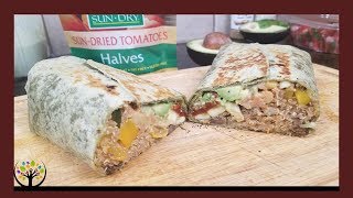 How to make the most Delicious and Healthiest Alkaline Grilled Stuffed Burrito [upl. by Cahilly]