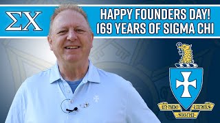 Happy Founders Day  169th Anniversary of Sigma Chi [upl. by Olsson]