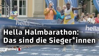 Hella Hamburg Halbmarathon Wer konnte gewinnen [upl. by Ayila]