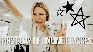 first day of online classes  summer 2018 [upl. by Ahsonek]