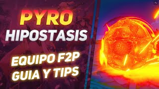 Como derrotar al Hipostasis Pyro con personajes gratuitos  Genshin Impact [upl. by Marelda]