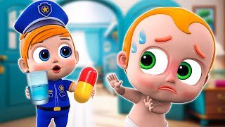 Oh no Baby amp Mommy Got Sick 💊  Take Care Little Baby 👶🏻🍼  ✨NEW Nursery Rhymes For Kids [upl. by Aeresed]