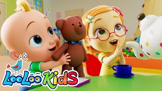 Manners Song 😄🖐🏻Sing Play and Learn  Toddler Music by LooLoo Kids [upl. by Olia399]