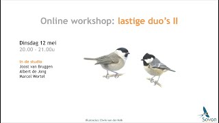 Online workshop lastige vogelgeluiden deel 2 [upl. by Addia]