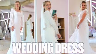 WEDDING DRESS SHOPPING WITH THE BRIDE TO BE  WILL MADI SAY YES TO THE DRESS [upl. by Aube251]