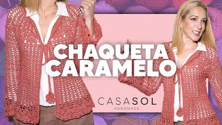 Cómo hacer una CHAQUETA a CROCHET en Tejer es de guapas [upl. by Itnavart]