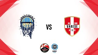 DIBF EUROCUP 2024  WOMEN Invasport Dnipro  GS ENS Varese [upl. by Tolmann]