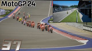 MotoGP 24  CARRIERA stagione 3  MOTOGP IA adattiva  austria la peggior pista per yamaha  EP 37 [upl. by Ytoc]