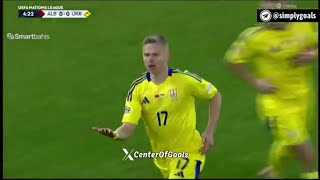 Zinchenko GoalAlbania vs Ukraine12 All Goals and Extended Highlights [upl. by Letisha725]