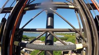 Tampa Fire Academy arial ladder climb [upl. by Fillender27]