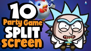 Top 10 Party Games Split Screen 1  PC XONE PS4 SWITCH  Local coop versus [upl. by Airotna373]