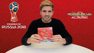 Panini 2018 FIFA World Cup Adrenalyn XL Box Break [upl. by Tapes]