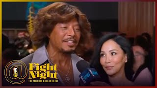 Terrence Howard CELEBRATES Taraji P Henson Friendship  E at FIGHT NIGHT  E News [upl. by Etti116]