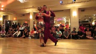 Michael Nadtochi and Eleonora Kalganova  Tango Nocturne NYC 2015 performance 4 [upl. by Ennairod]