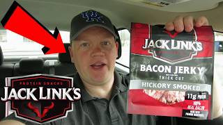 Jack Links Bacon Jerky Hickory Smoked Reed Reviews [upl. by Gaylord38]