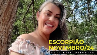 ♏ ESCORPIÃO ✨ Nov24✨ Você é MUITO VALIOSOaOrientação DIVINAPresença ANGELICAL 🪽💎👼🏻 [upl. by Adalai]