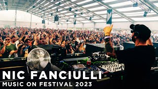 NIC FANCIULLI at MUSIC ON FESTIVAL 2023 • AMSTERDAM [upl. by Yvi388]